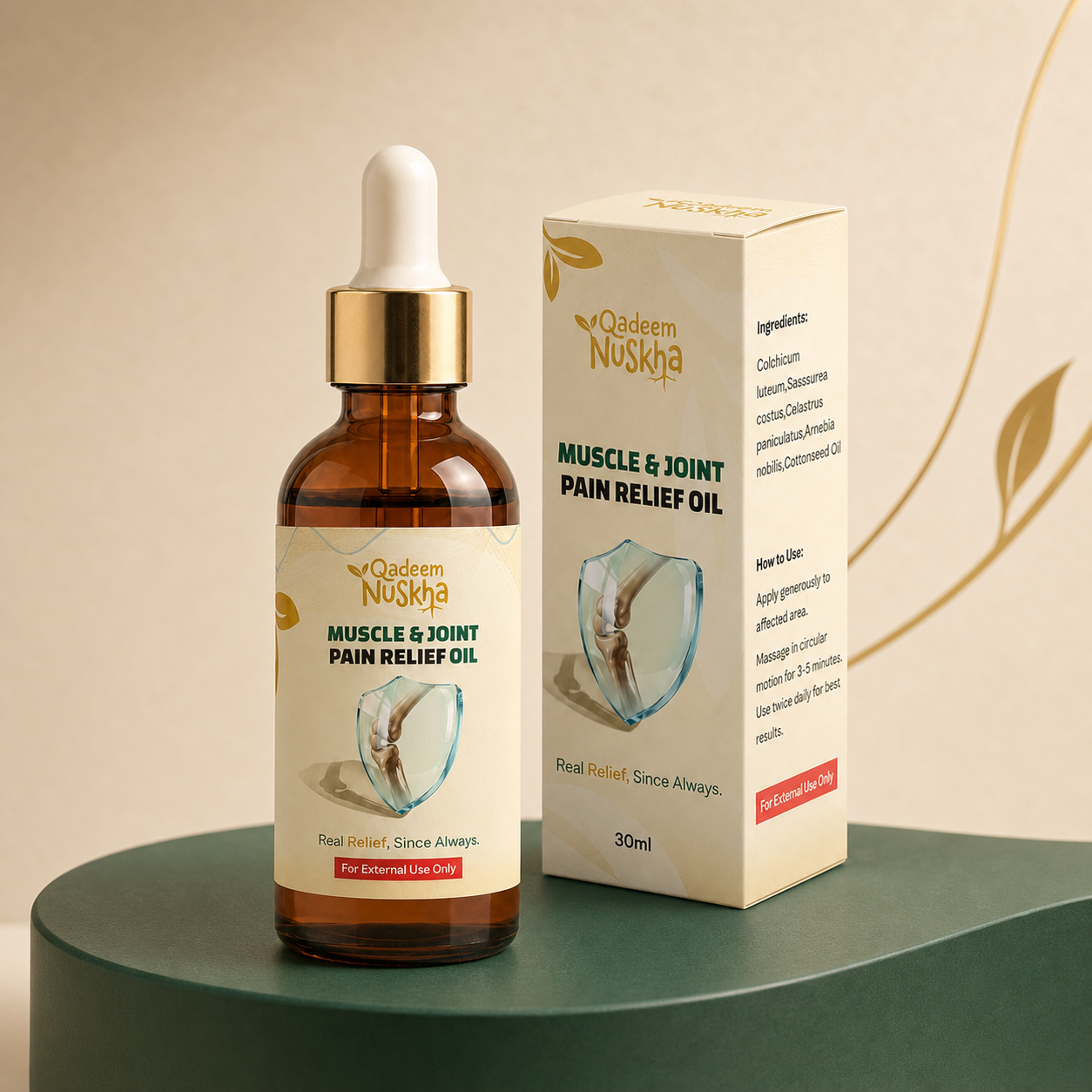 Muscle & Joint Pain Relief Oil