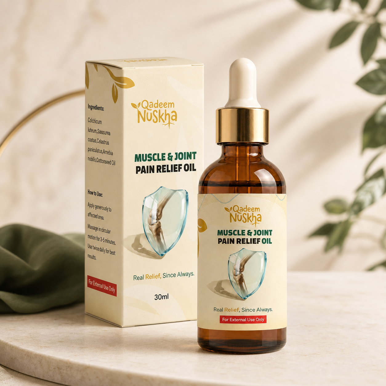 Muscle & Joint Pain Relief Oil